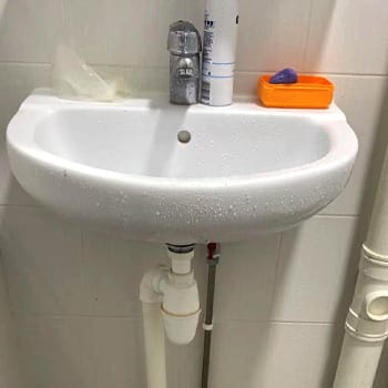 Clear Wash Basin Choke