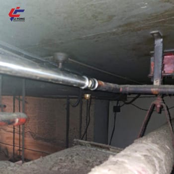 Exposed copper pipe leak repair