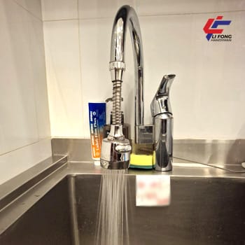 Kitchen sink tap faucet installation replacement