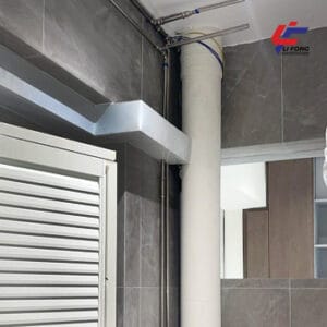 New installation re-pining of water pipes