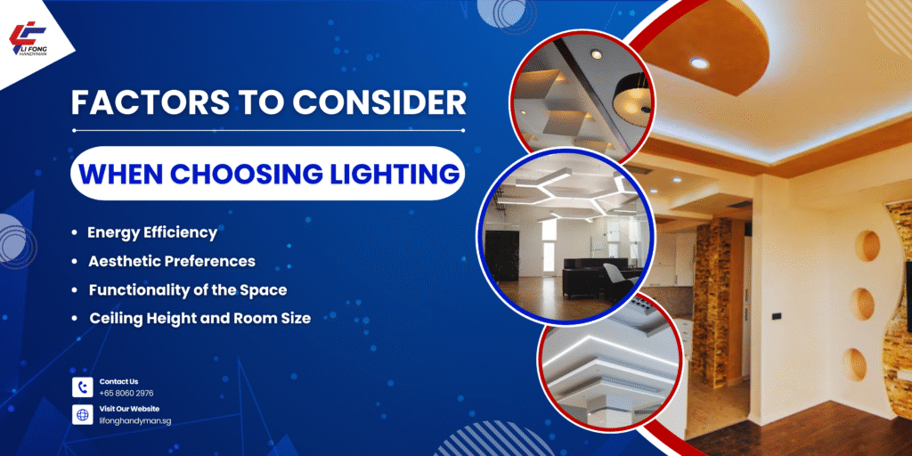 Best Lighting Solutions for False Ceilings in Singapore Homes 1 when choosing lighting