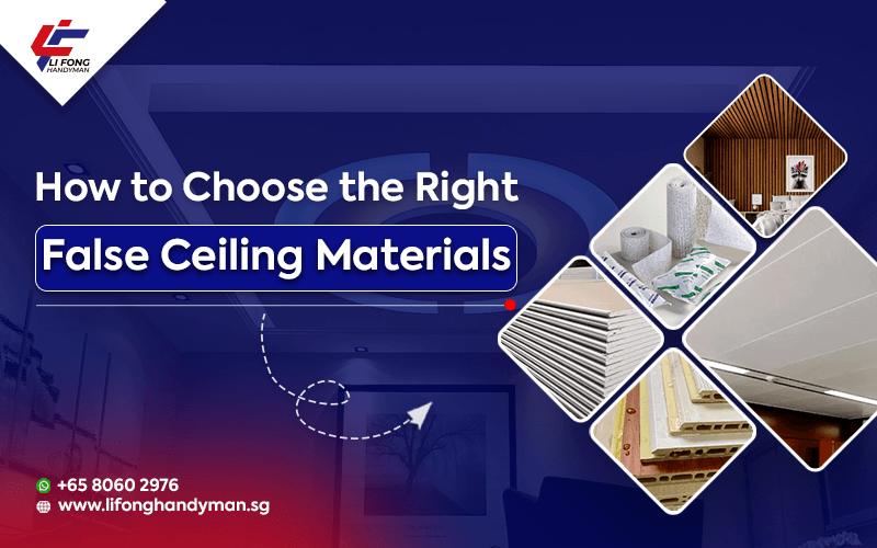How to Choose the Right False Ceiling Design Materials? 9 False Ceiling Materials