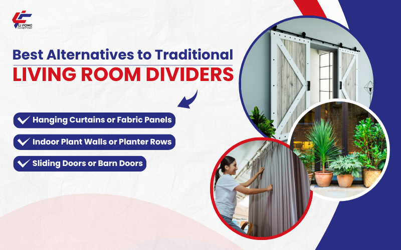 Top Alternatives to Traditional Living Room Dividers Screens, Shelves & More 1 Best Alternatives to Traditional Living Room Dividers