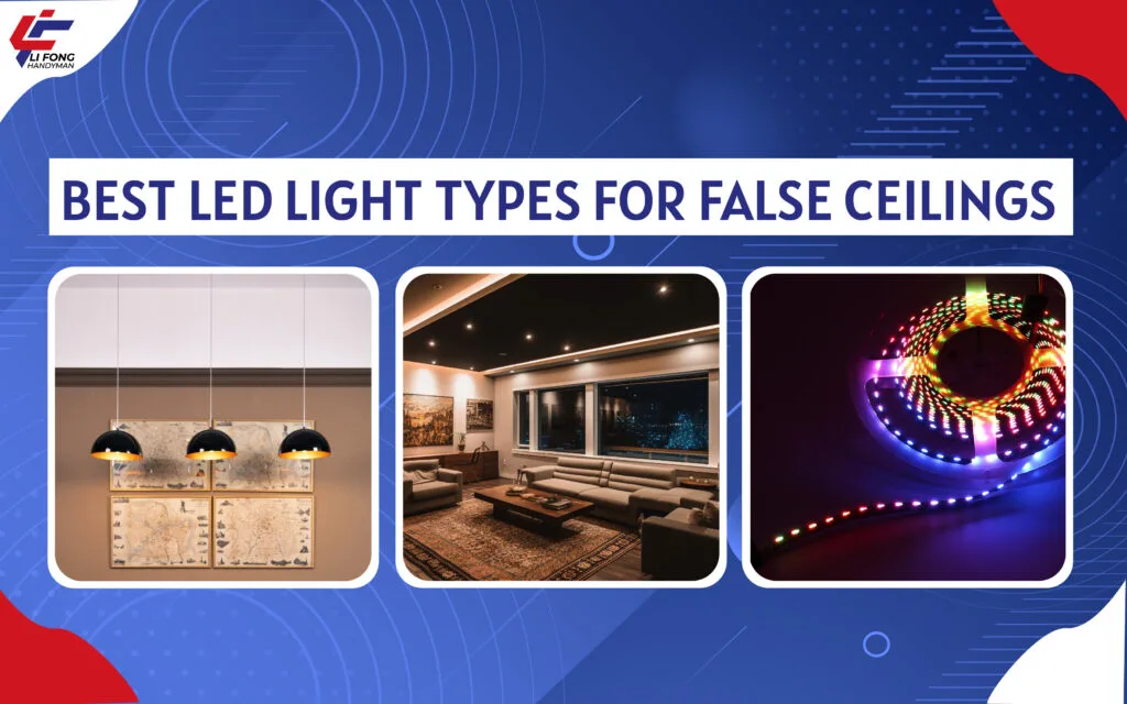 How False Ceiling LED Lights Design Affects Mood and Ambiance 1 Best LED Light Types for False Ceilings 01