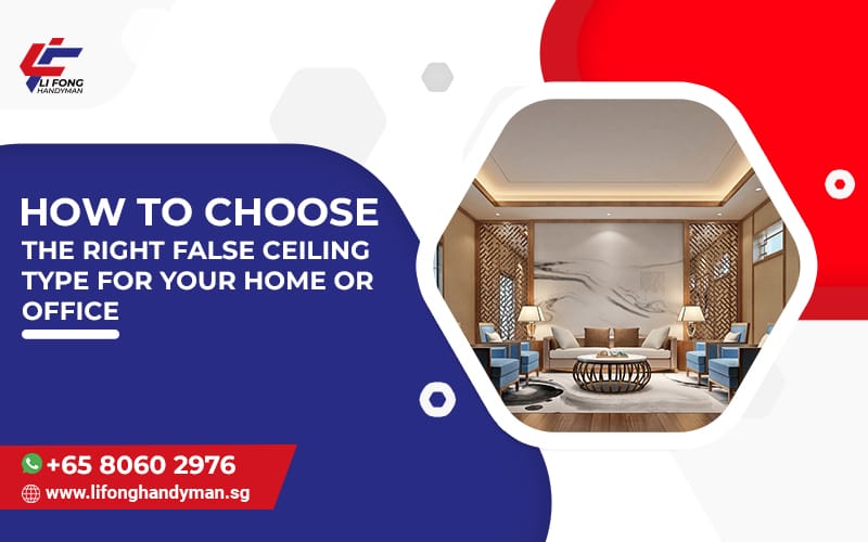 How to Choose the Right False Ceiling Type for Your Home or Office 3 False Ceiling Type