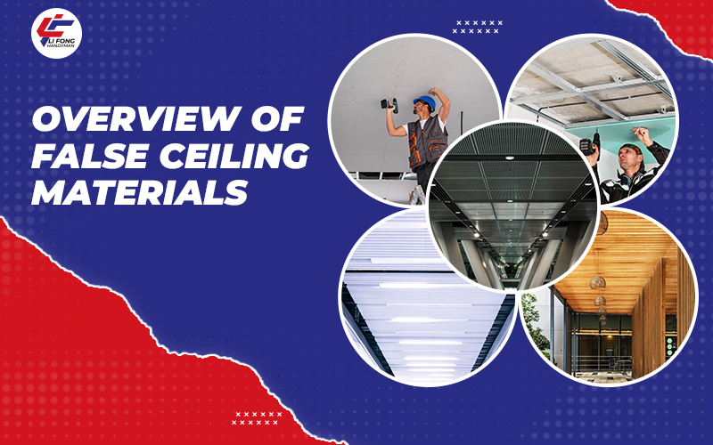 How to Choose the Right False Ceiling Type for Your Home or Office 1 Overview of False Ceiling Materials