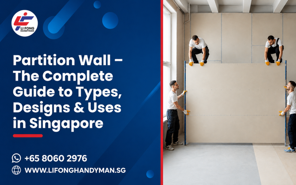 Partition Wall – The Complete Guide to Types, Designs & Uses in Singapore