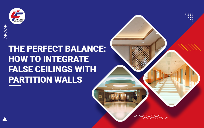 Combining False Ceilings with Partition Walls for Open-Concept Spaces 2 The Perfect Balance