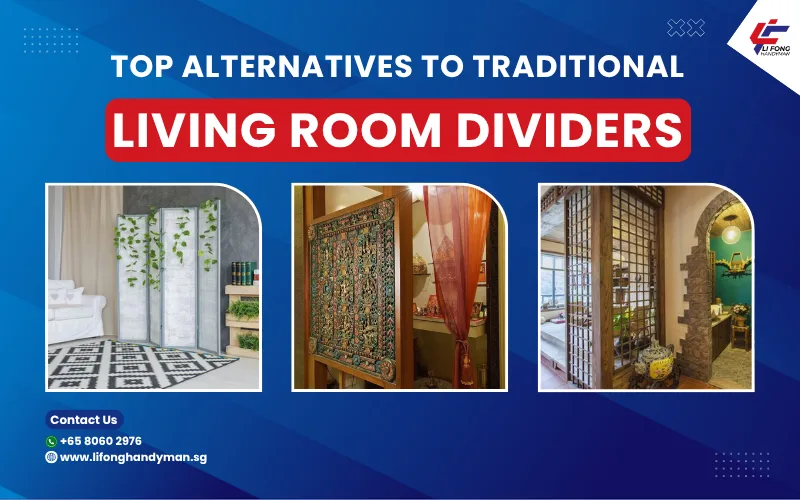 Image 28: living room divider