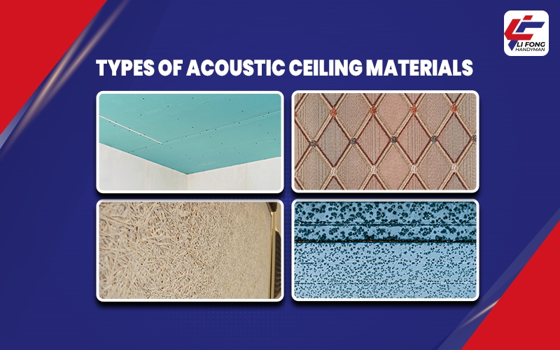 Acoustic False Ceilings: A Sound Choice for Singapore Homes 1 Types of Acoustic Ceiling Materials